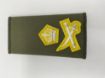 Picture of The Royal Lancers Rank slide - Olive - Lt General (No title) - Mounted - Tudor Crown
