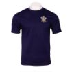 Picture of RL Oxford Navy Wicking T-Shirt - Sqn D - Emb Badge on Left Chest with Print on Reverse - Large