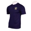 Picture of RL Oxford Navy Wicking T-Shirt - Sqn D - Emb Badge on Left Chest with Print on Reverse - Large