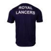 Picture of RL Oxford Navy Wicking T-Shirt - Sqn D - Emb Badge on Left Chest with Print on Reverse - Large