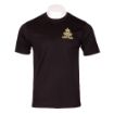 Picture of RL Black Wicking T-Shirt - HQ - Emb Badge on Left Chest with Print on Reverse - Large