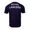 Picture of RL Oxford Navy Wicking T-Shirt - Sqn D - Emb Badge on Left Chest with Print on Reverse - Small