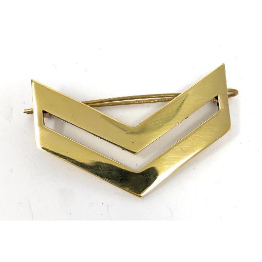 Picture of Brass Chevron with Shanks - Corporal